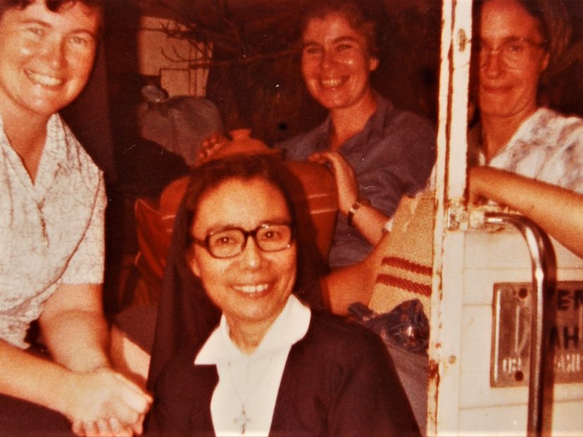 Original Group of Columban Sisters assigned for Dialogue with the Subanens. 