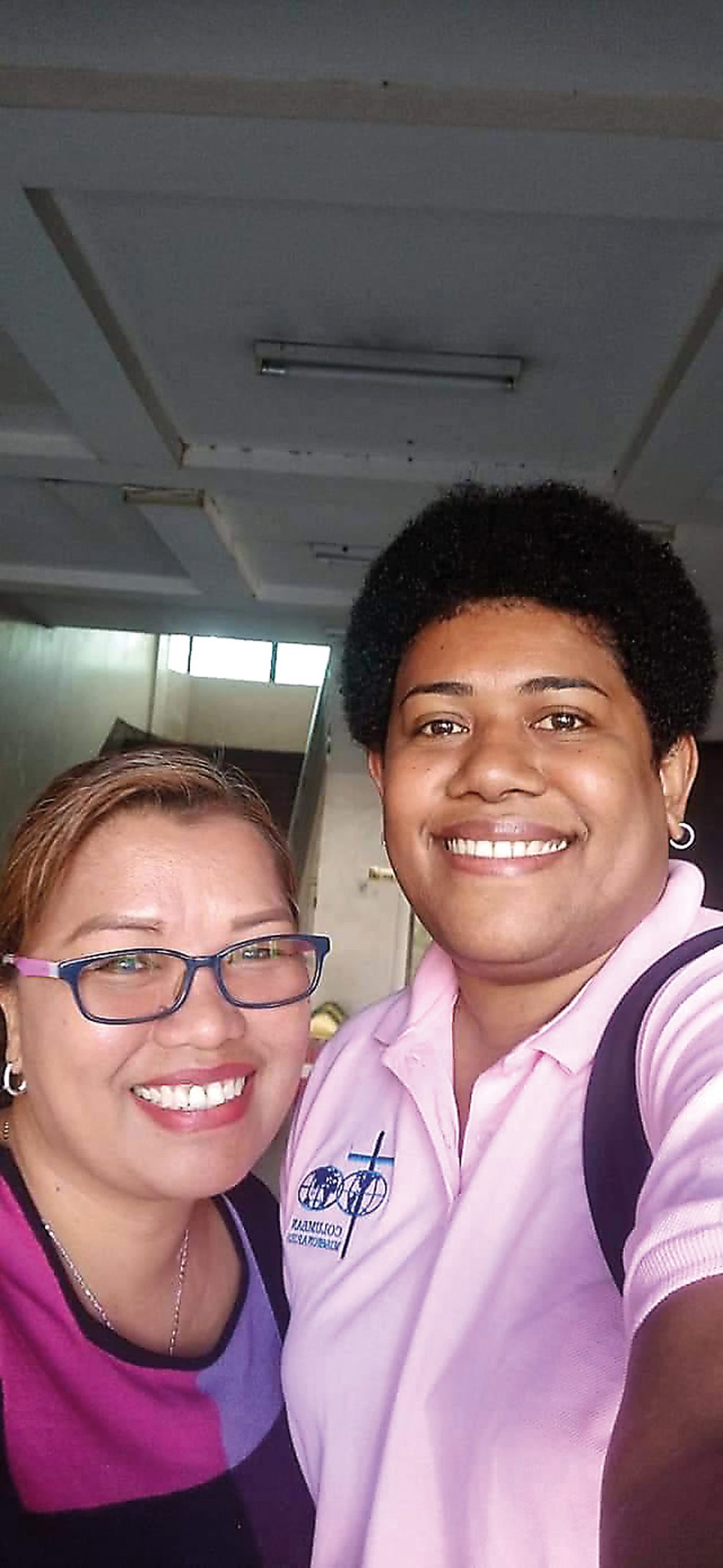 Lanieta Tamatawale with Vilma Arante