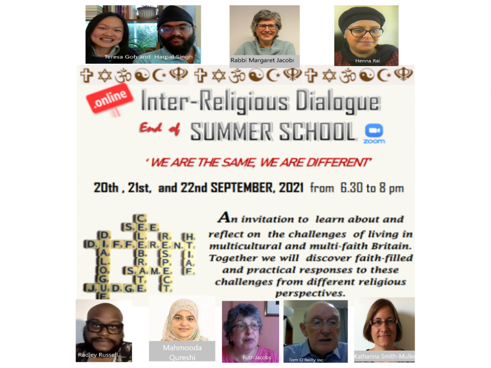 Faces of those who are speaking at the event