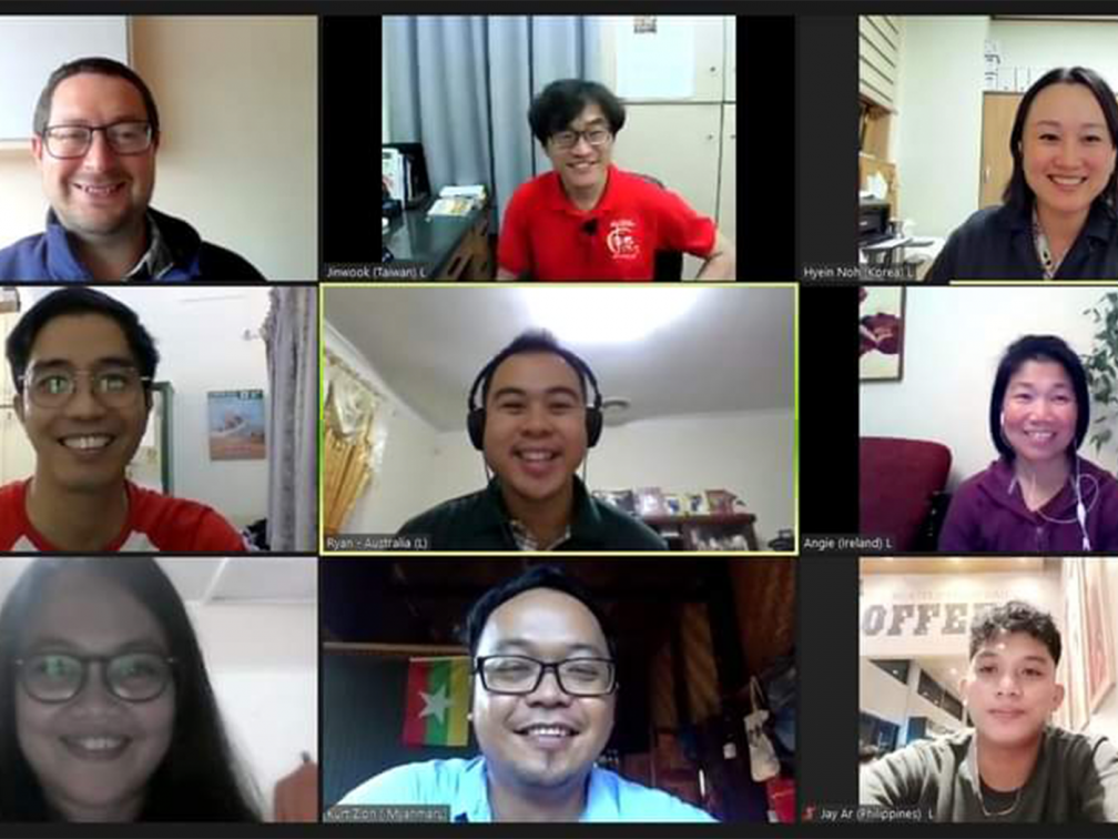 The Columban International Youth Encounter team