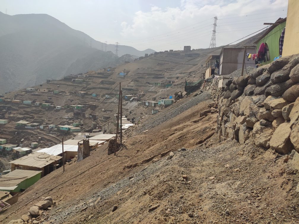 rural lima, flimsy dwellings