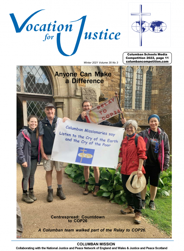 walkersw on the front of the V4j magazine cover