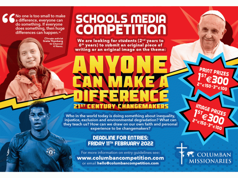 Columban Competition advert