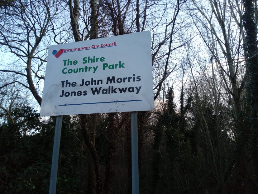 Country park signage