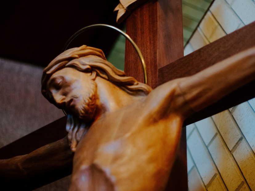 Christ on a crucifix