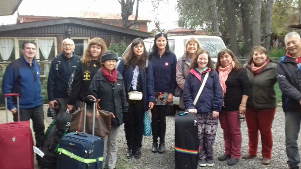 group with suitcases