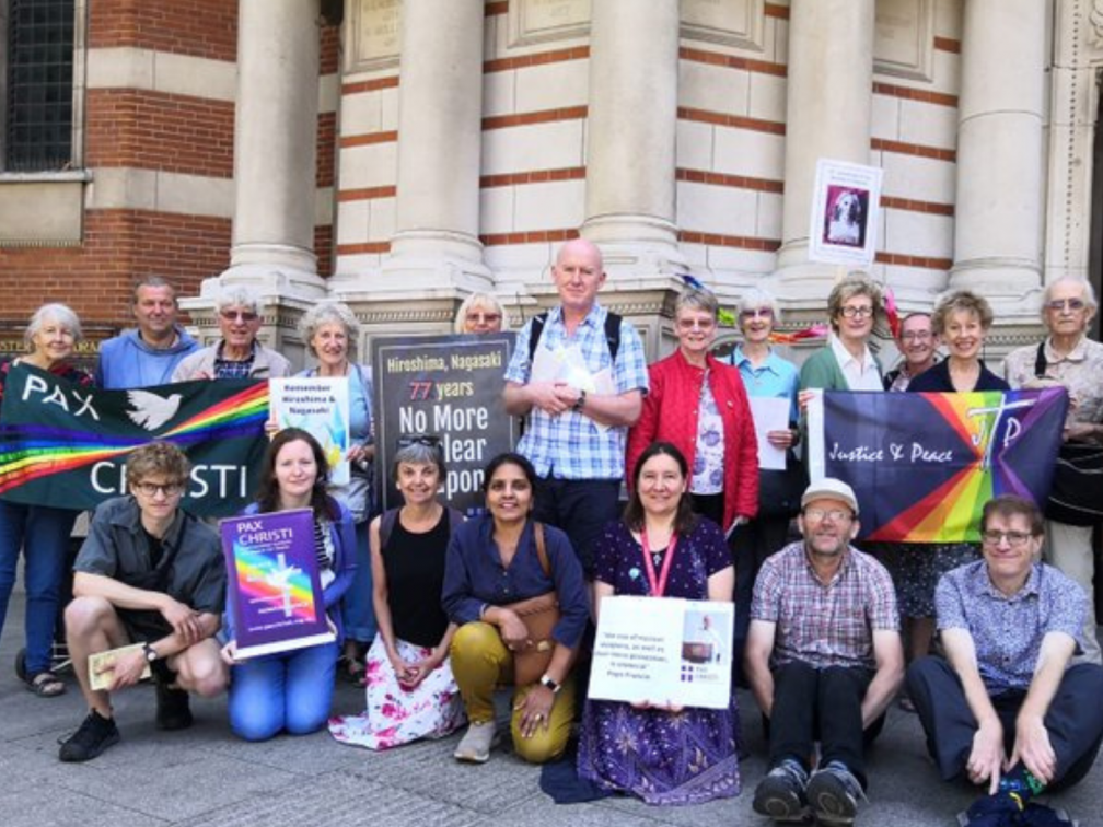 vigil in Westminster