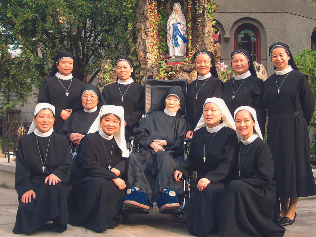 The Sisters of Our Lady of Hanyang in a 2005 photo.