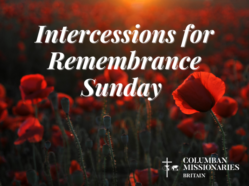 Intercessions for Remembrance Sunday