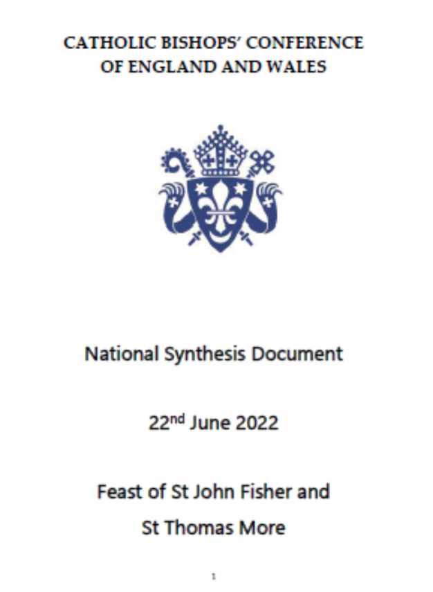 Synod National Synthesis Document