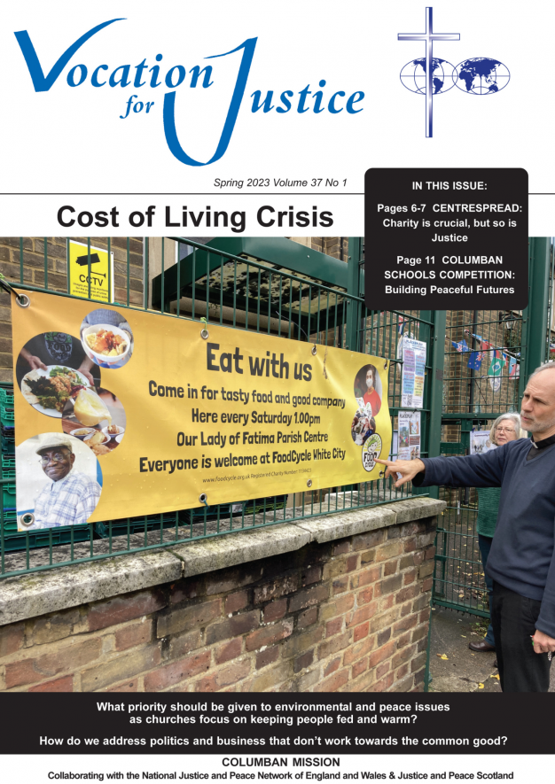 Vocation for Justice: Cost of Living Crisis