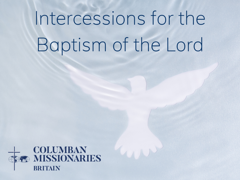 intercessions for Baptism of the Lord