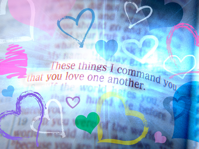 Love one another bible quote