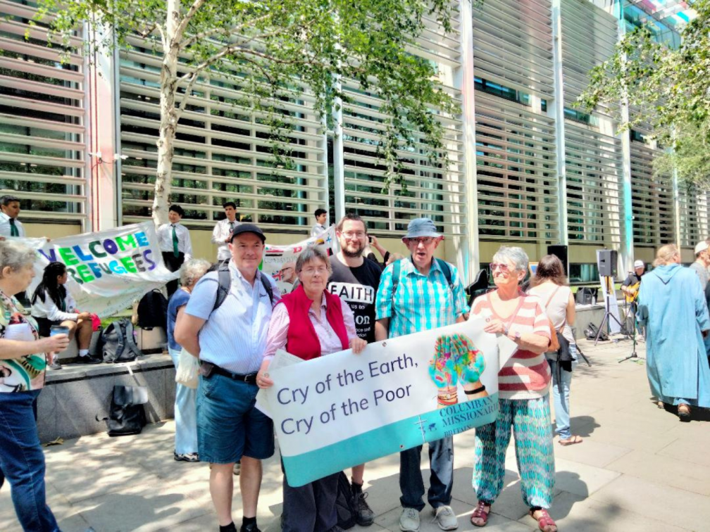 Columban Missionaries at the Home Office Vigil