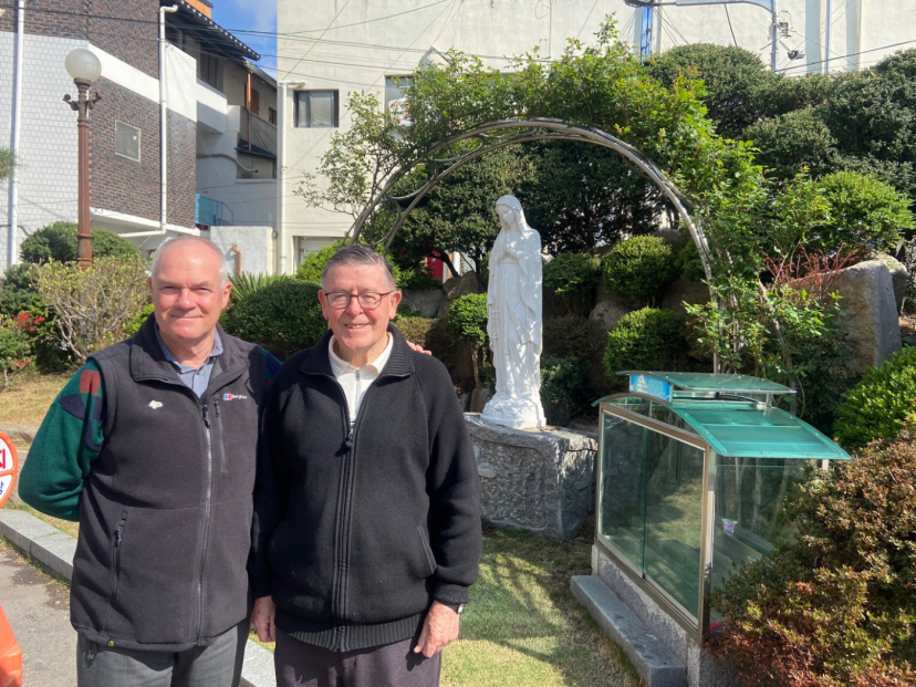 Fr. John Boles with Fr. Michael O’Grady