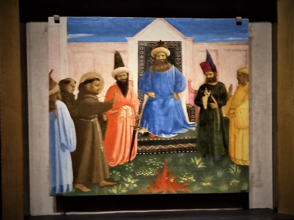 The Trial by Fire of St. Francis before the Sultan