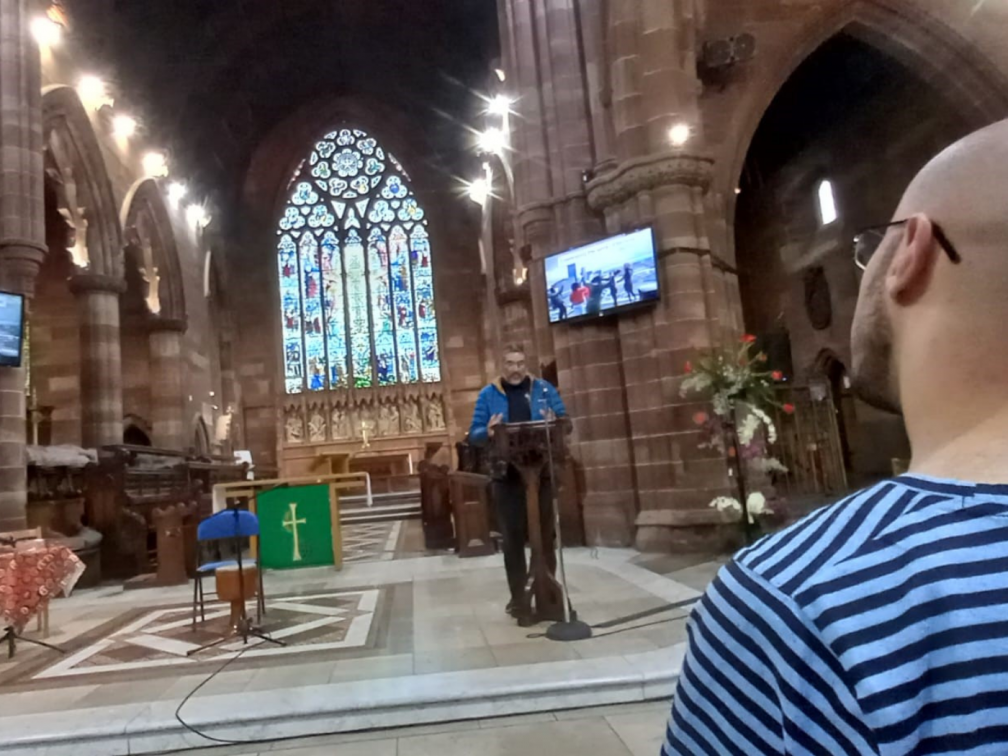 Mauricio Silva offering his Chair's remarks