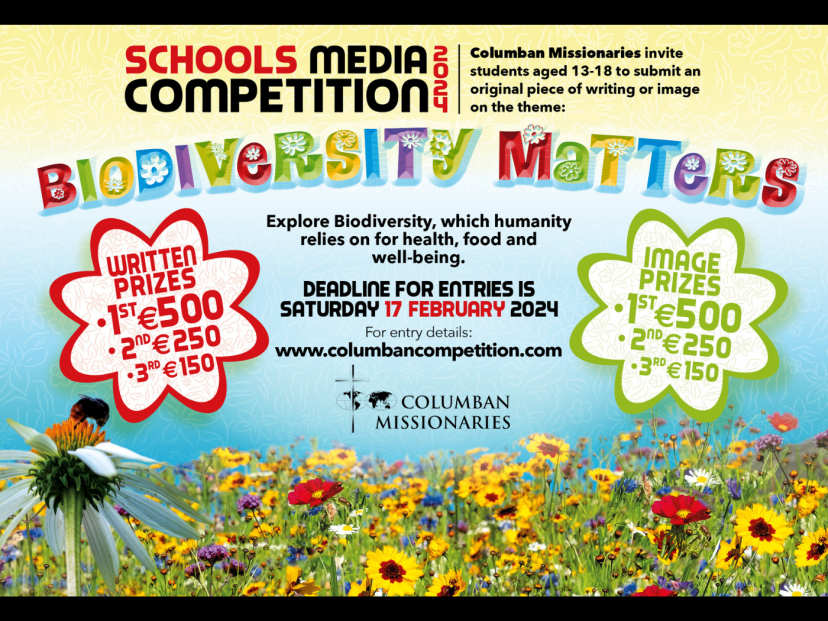 The Columban Schools Media Competition Poster