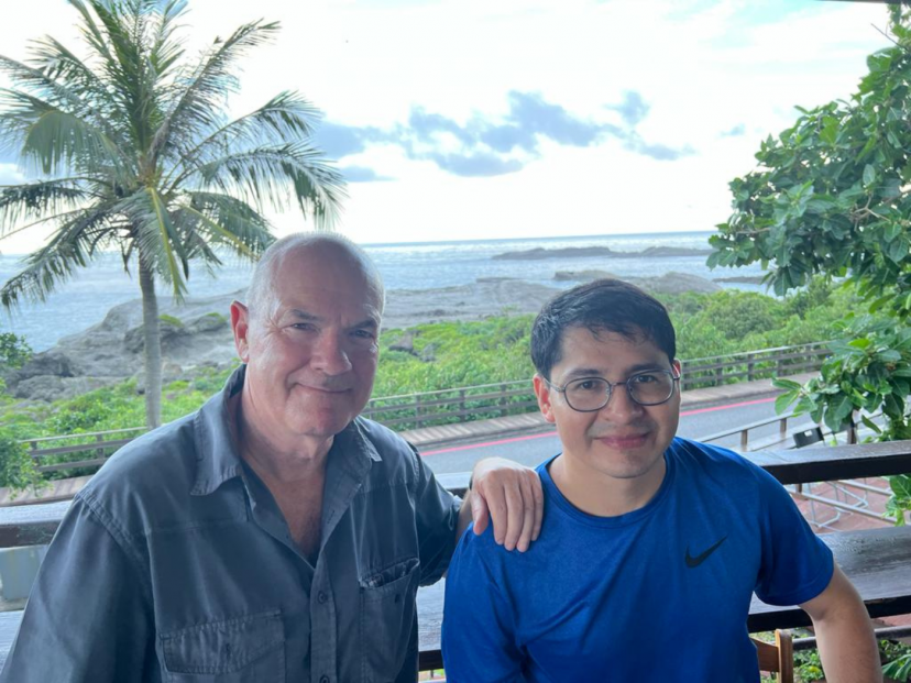 Fr. John Boles and Fr. Salustino Villalobos together in Taiwan