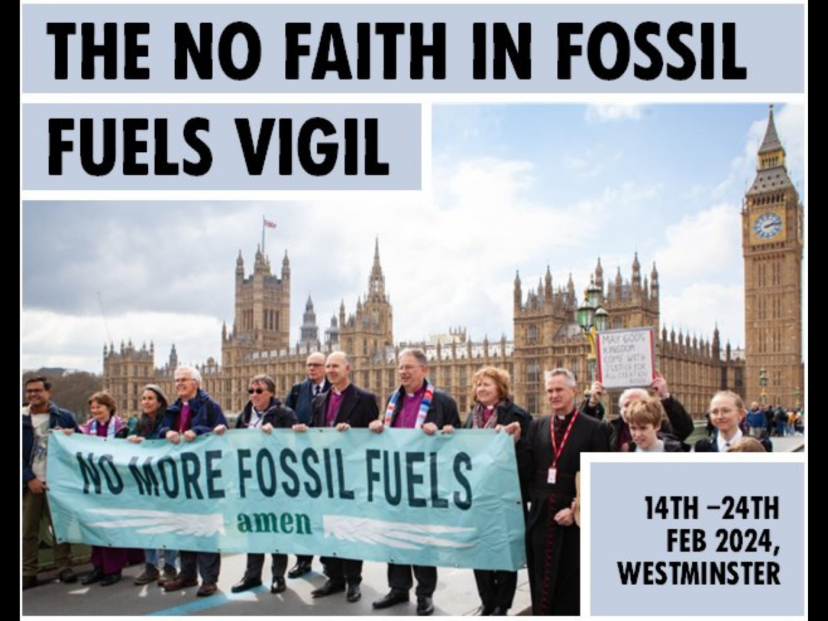 Poster for CCA Vigil