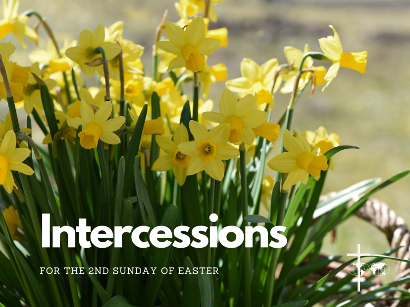 Intercessions for the 2nd Sunday of Easter