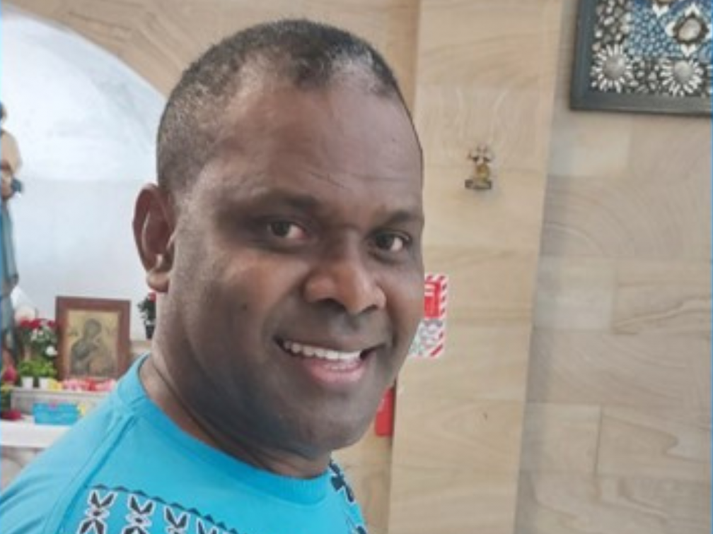 Iowane prior his ordination in April 2024