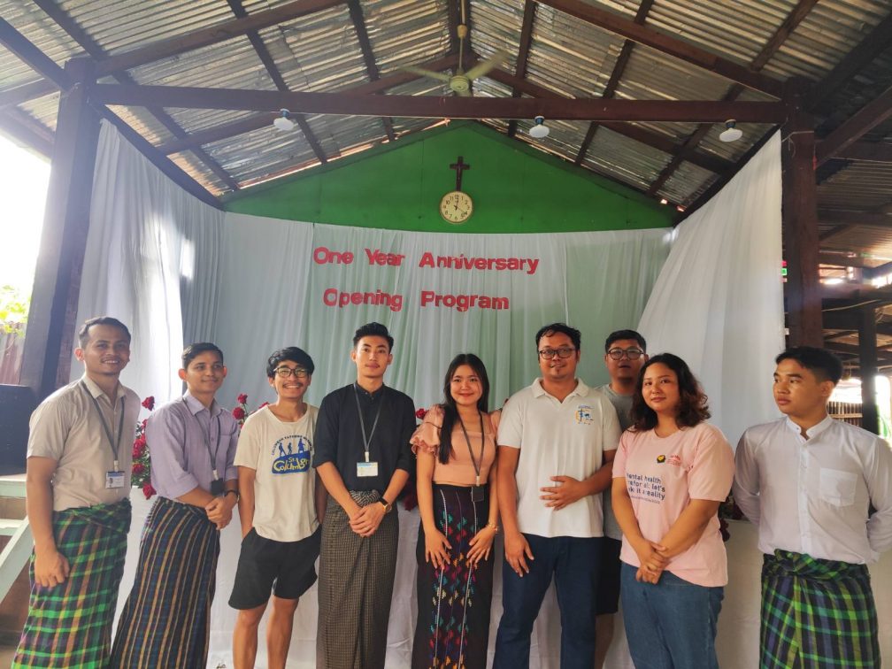 Fr. Kurt and SLRC staff