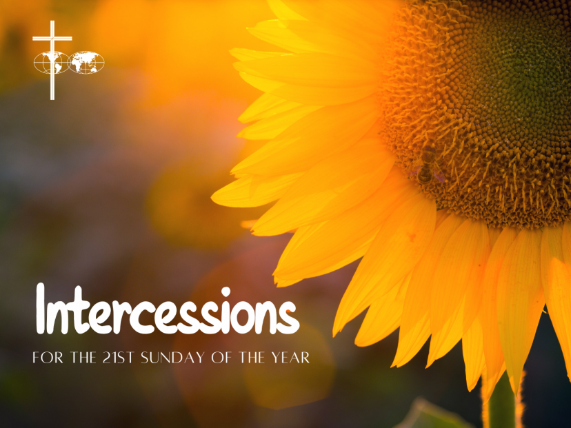 Intercessions for the 21st Sunday of the year