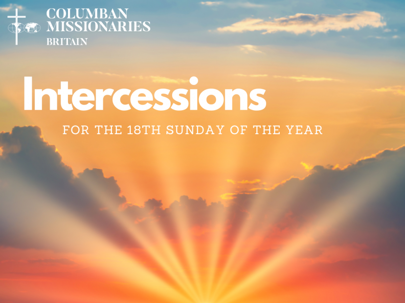 Intercessions for the 18th Sunday of the year