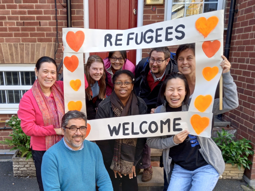 The Fatima House team in Birmingham.