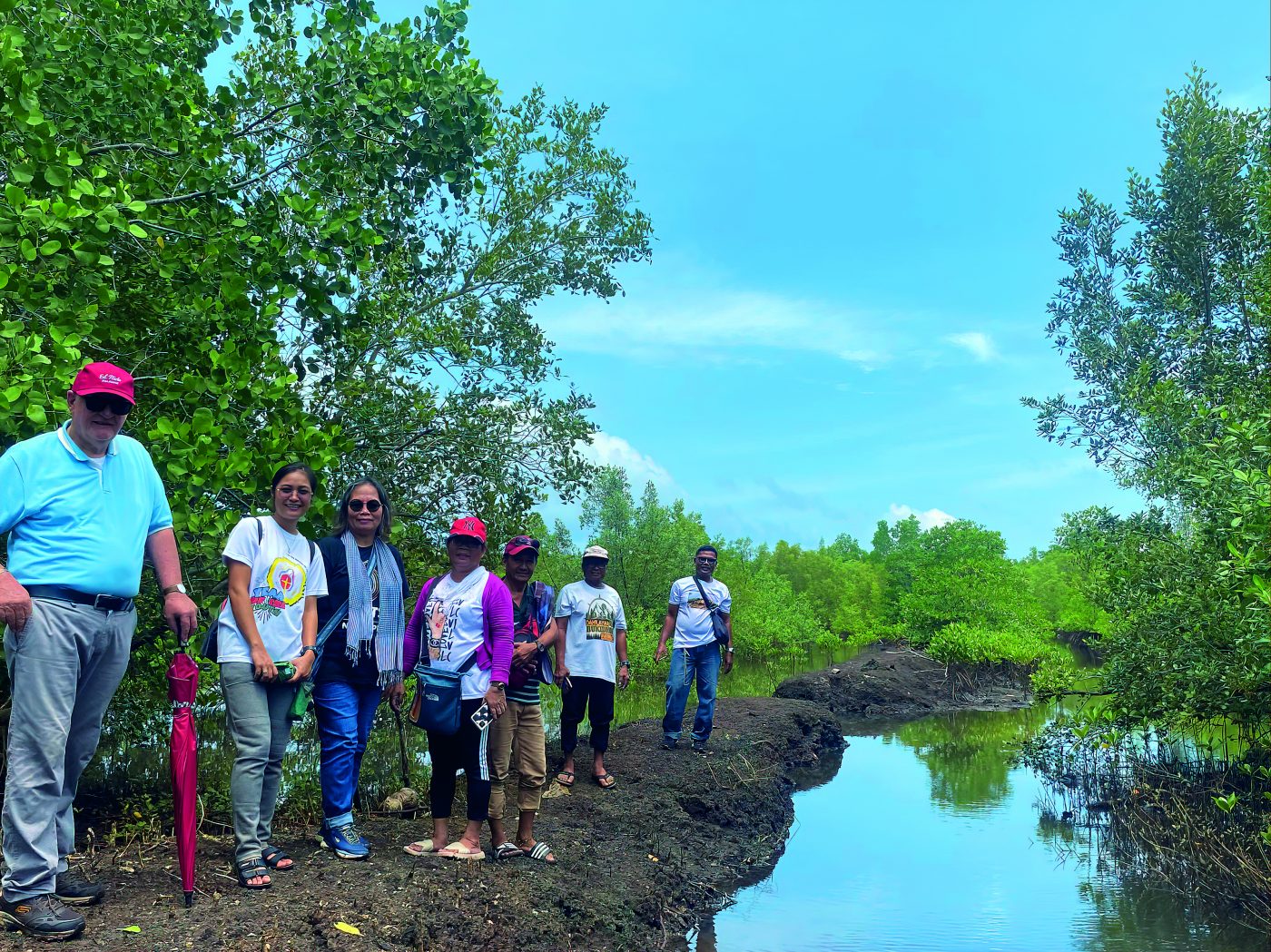 Filipino parish community of Pitogo in Zamboanga del Sur which has replanted its mangrove forest as part of a commitment to care for the earth.