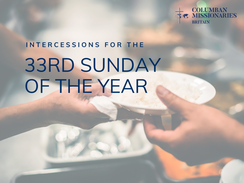 Intercessions for the 33rd Sunday of the Year