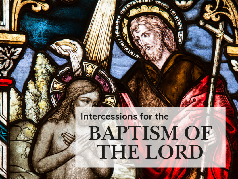Baptism of the Lord Intercessions
