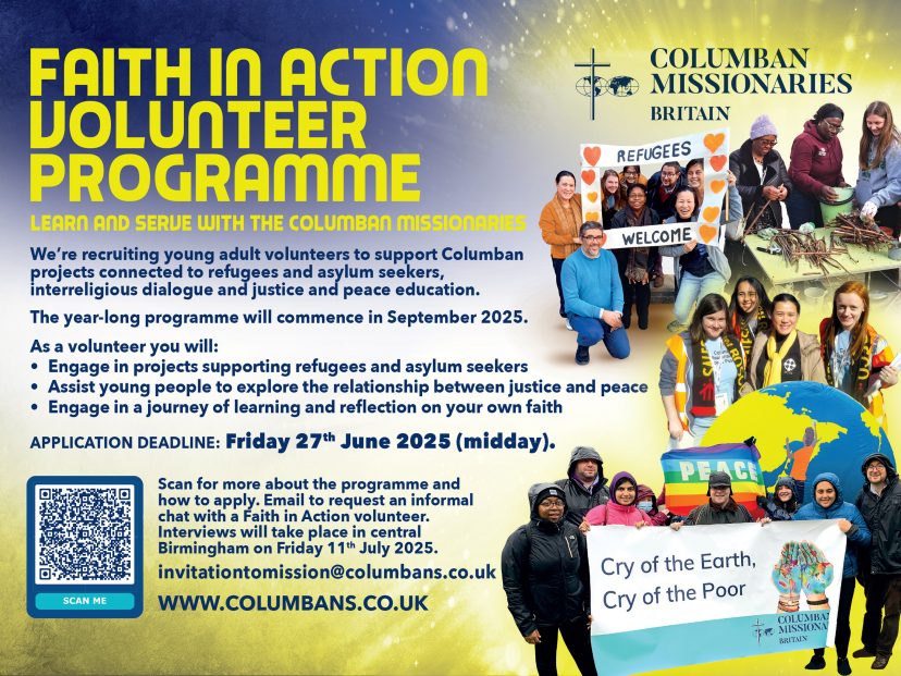 Faith in Action Advert 25-26