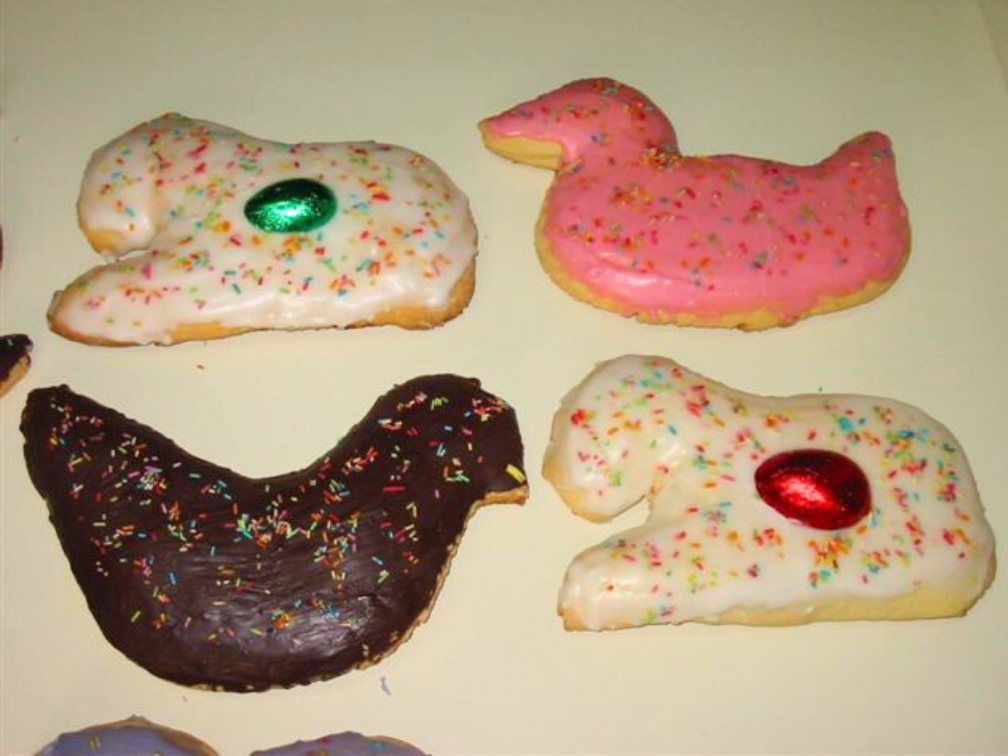 Figolli made by MaryAnne's mother