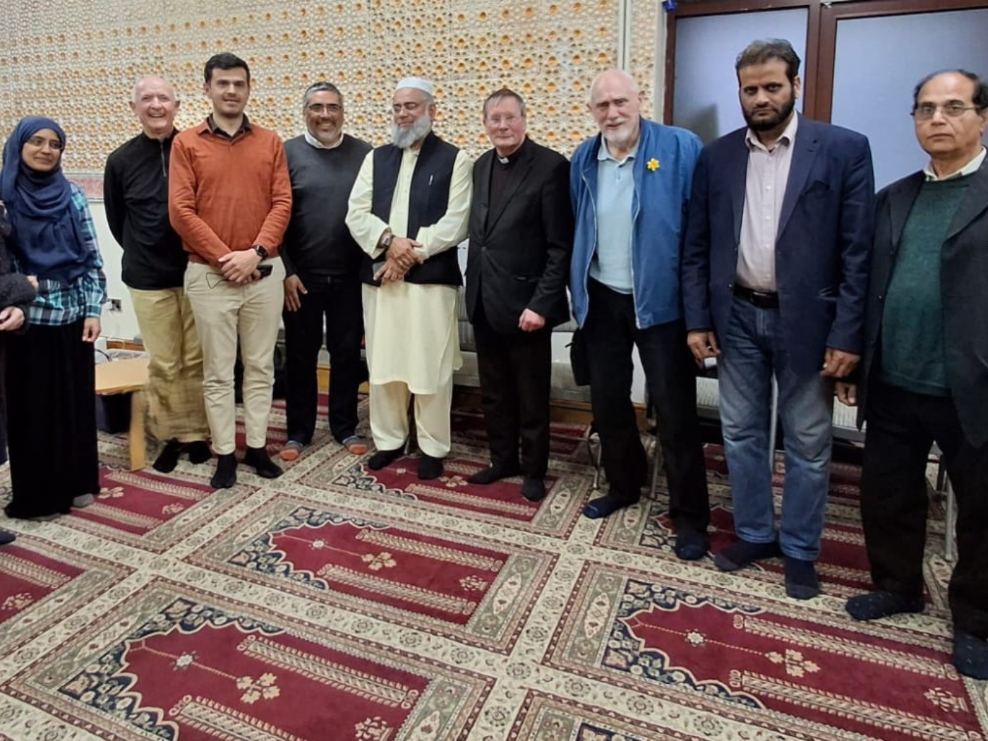 Some of the attendees with the speakers