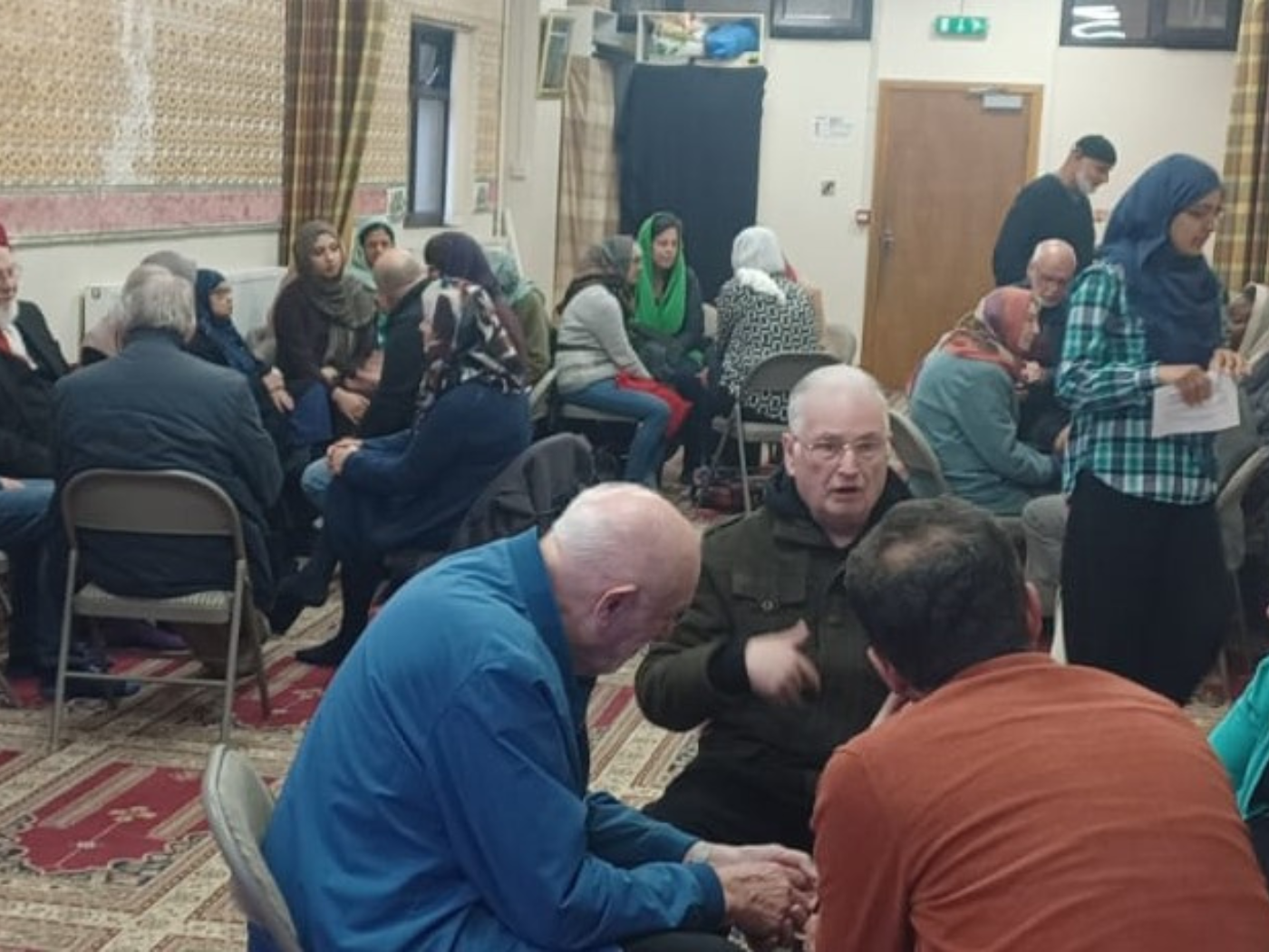 Participants in dialogue circles