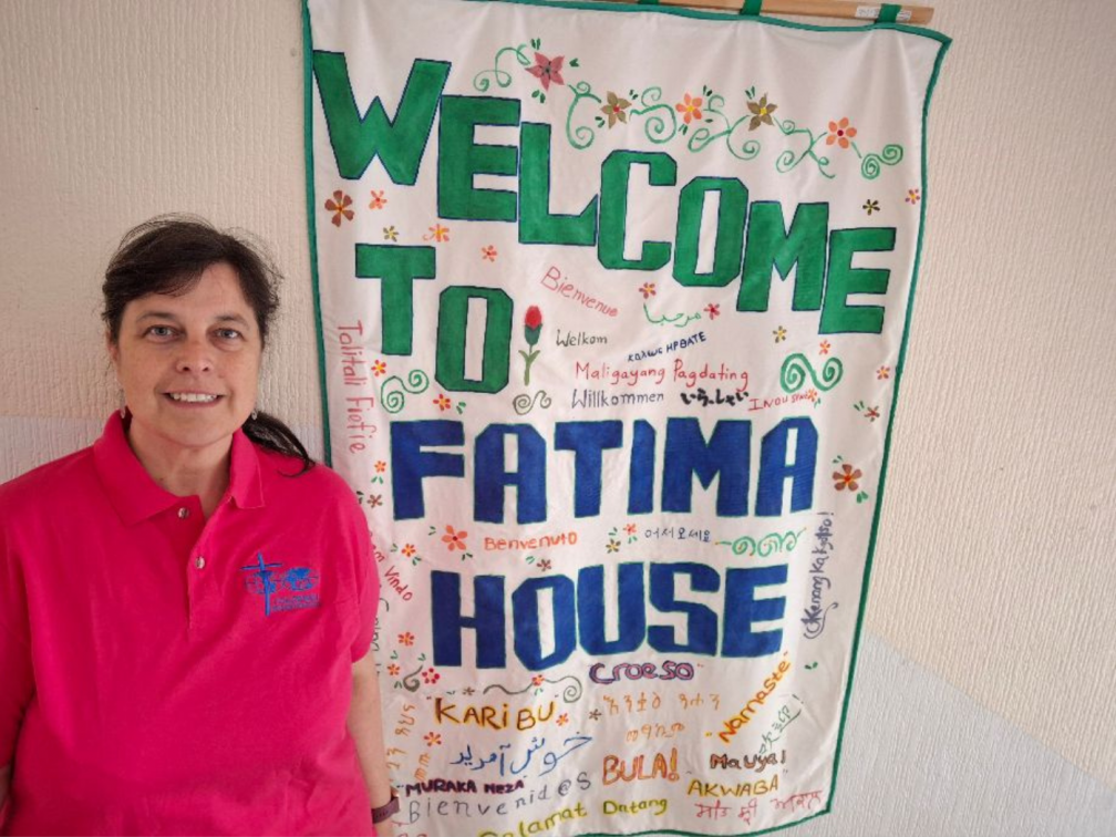 Columban Lay Missionary Nathalie Marytsch at Fatima House