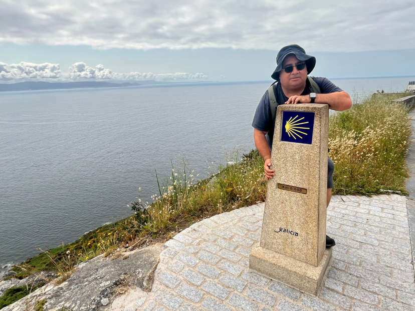 Alvaro at the Finisterre,