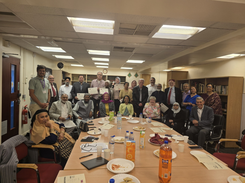 The gathering at the Faith Guiding Course Awards Evening in July 2025