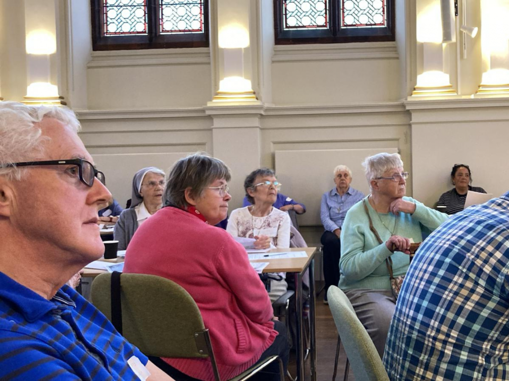 Attendees during the conference of Religious Ecology Day