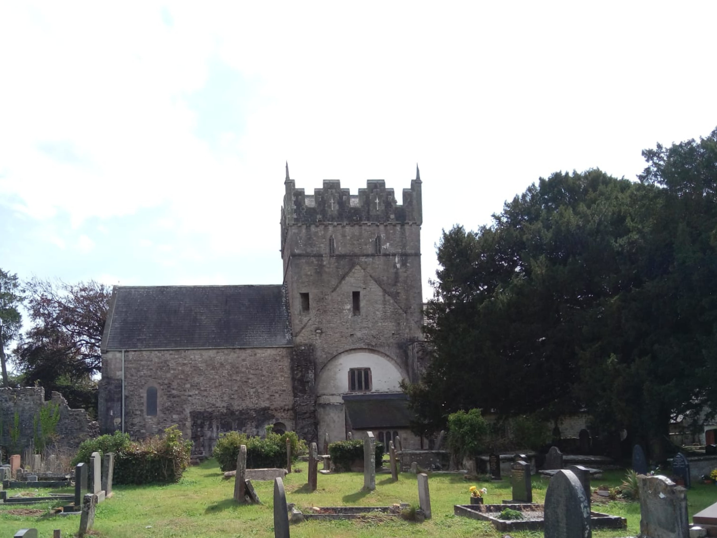 Ewenny Priory 1141 founded by the Benedictines on the edge of Bridgend