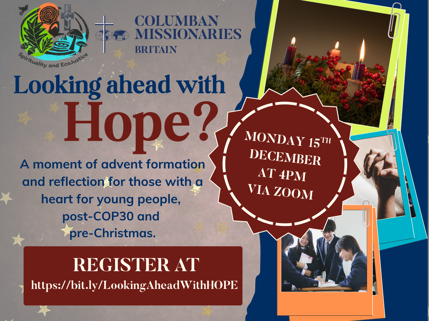 Looking ahead with hope