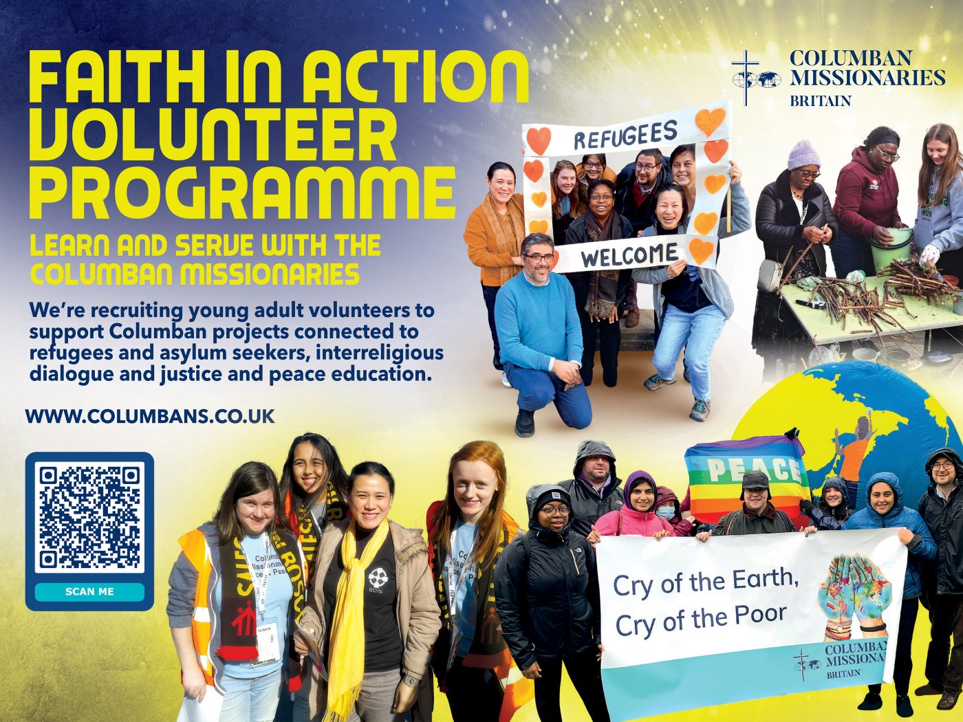 Columban Faith in Action Volunteer 2026/27