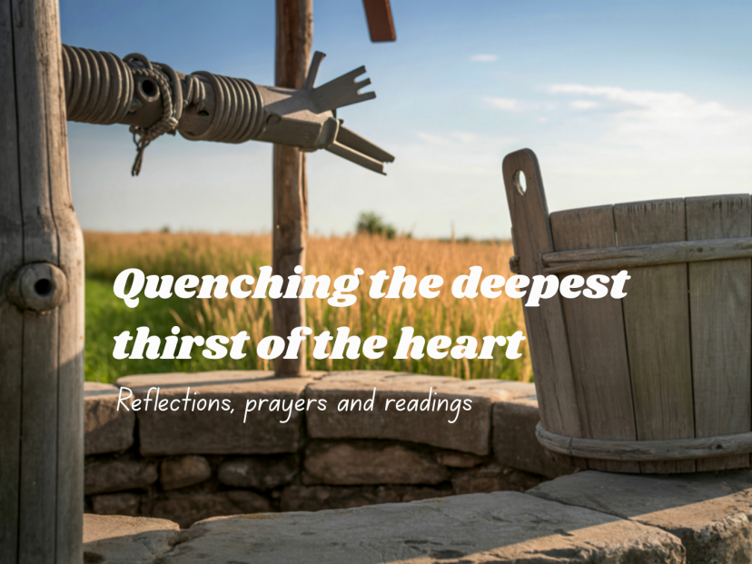 Quenching the deepest thirst of the heart