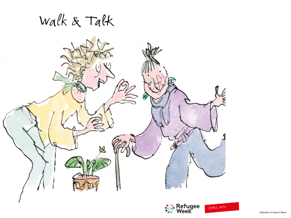 'Walk and Talk' - Simple Acts for Refugee Week 2026