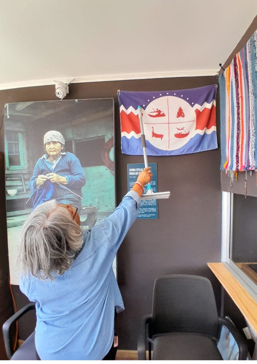 Senora Ada, shares about the Chango Flag