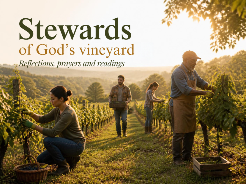 Stewards of God's vineyard